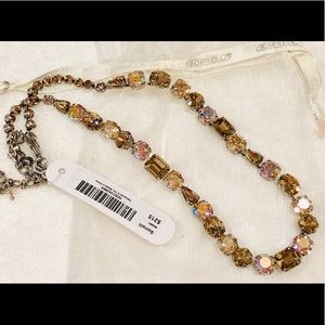 SORRELLI TANSY CRYSTAL LINE NECKLACE NWT SOLD OUT